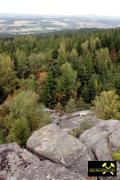 Burgsteinfelsen bei Bad Alexandersbad nahe Wunsiedel im Fichtelgebirge, Bayern, (D) (3) 3. September 2016 (Kösseine-Randgranit.JPG